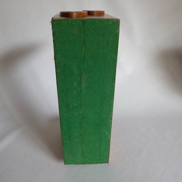 VINTAGE 12" COMEDY TRAGEDY MASK WOOD BOOKEND BOOK DVD CD ENTERTAINMENT HOLDER - Picture 10 of 10